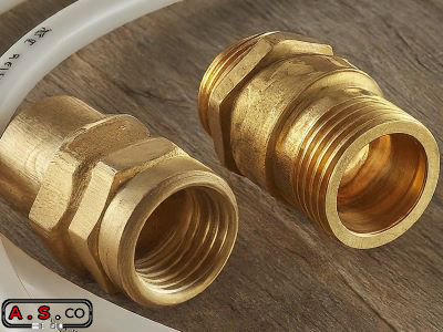 تفاوت اتصالات پنوماتیک پلاستیکی و برنجی 6 اتصالات پنوماتیک برنجی